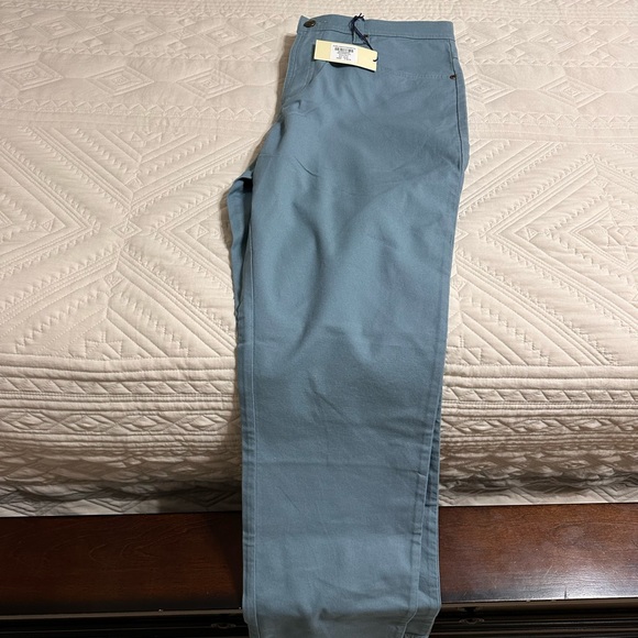 Onward Reserve Flex Micro Canvas Pants in Smoke Blue! 35X32 - Picture 4 of 4
